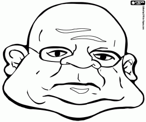 Colora Il volto di un giudice