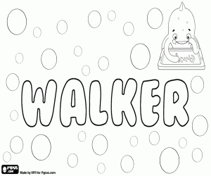 Colora Walker, nome di origine inglese
