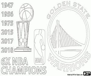 Colora Warriors, x 6 campioni di NBA