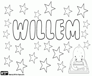 Colora Willem, nome maschile olandese