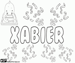 Colora Xabier, nome basco