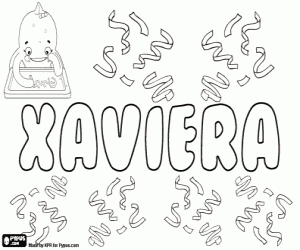 Colora Xaviera, femminile di Xavier