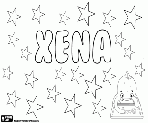 Colora Xena, nome femminile