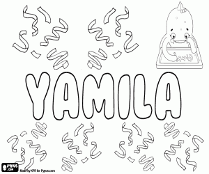 Colora Yamila, variante di Jamila