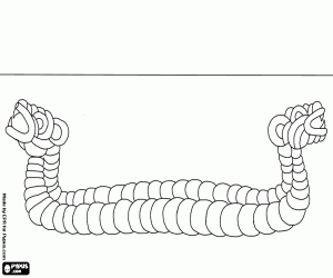 Colora Una zattera di canne degli incas