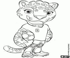 Colora Zayu,mascotte Coppa del Mondo Messico 2026