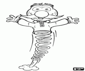 Colora Zebedee, carattere di La giostra magica