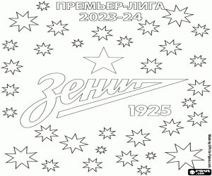 Colora Zenit, campione di Russia 2023-2024