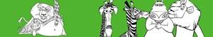 Disegni Madagascar da colorare