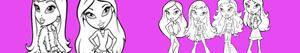 Disegni Bratz da colorare