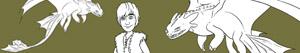 Disegni Dragon Trainer da colorare