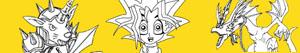 Disegni Yu-Gi-Oh! da colorare