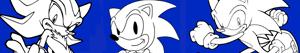 Disegni Sonic da colorare