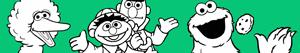 Disegni Sesame Street da colorare