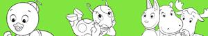 Disegni Backyardigans da colorare
