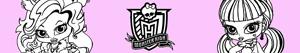Disegni Monster High Baby da colorare