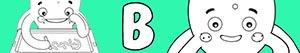 Disegni Nomi di Bambino con B da colorare