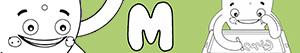 Disegni Nomi di Bambino con M da colorare