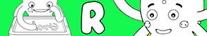 Disegni Nomi di Bambino con R da colorare