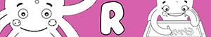 Disegni Nomi di Bambina con R da colorare