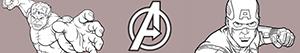 Disegni Avengers. I Vendicatori da colorare
