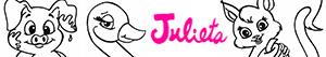 Disegni Gli animali di Julieta da colorare