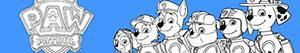 Disegni PAW Patrol da colorare